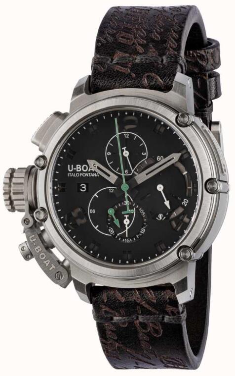 Review Replica U-BOAT Chimera Chronograph Limited Edition Steel 8528 watch - Click Image to Close